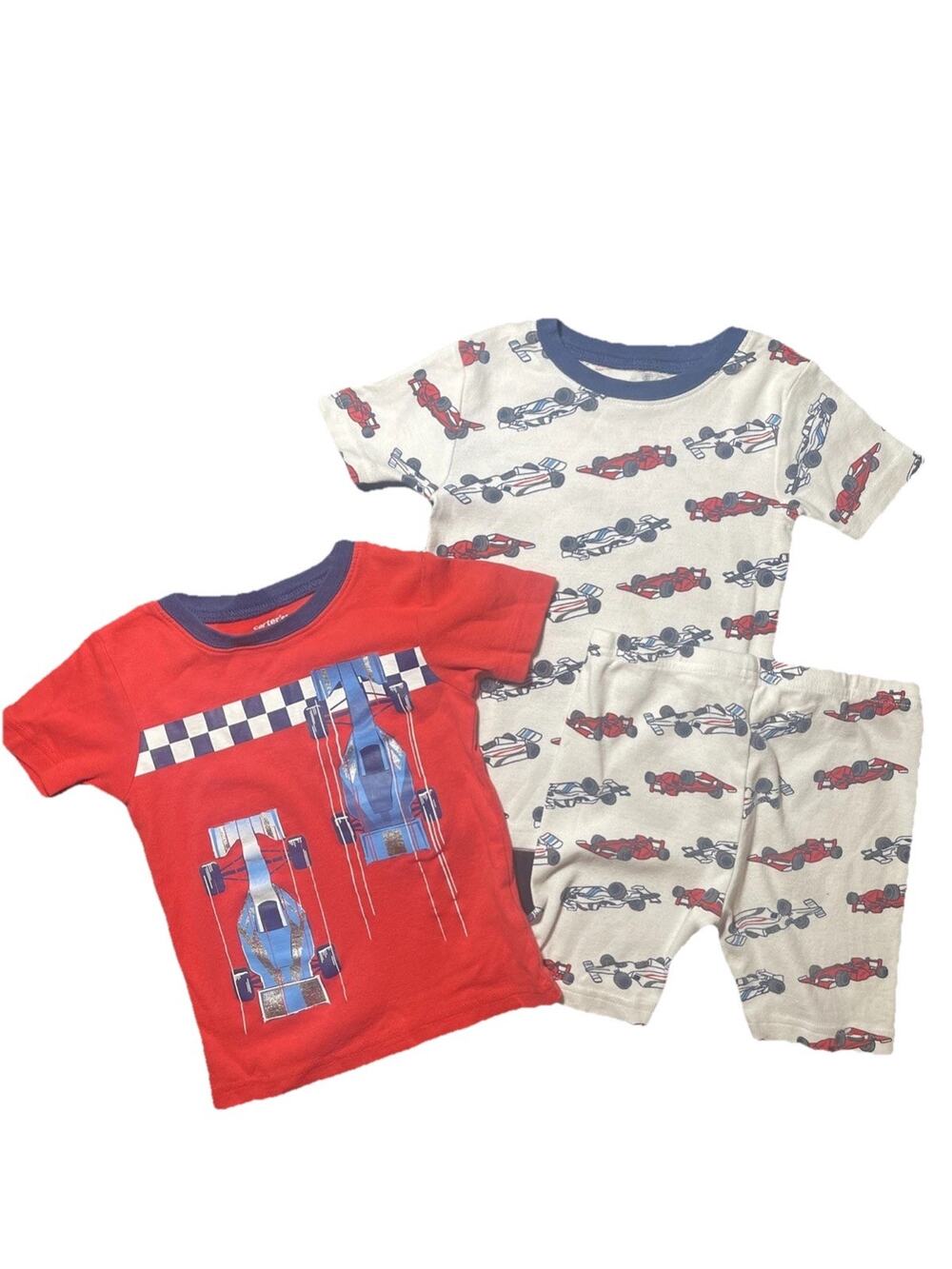 Carter's Boys 3T Race Car 3-Piece Pajama Set